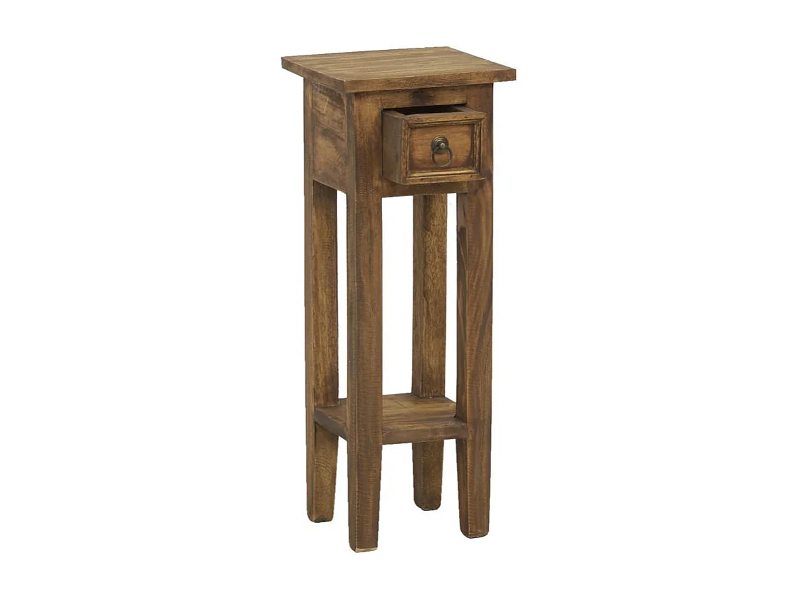 Petite table de nuit en acajou (Lot de 2)