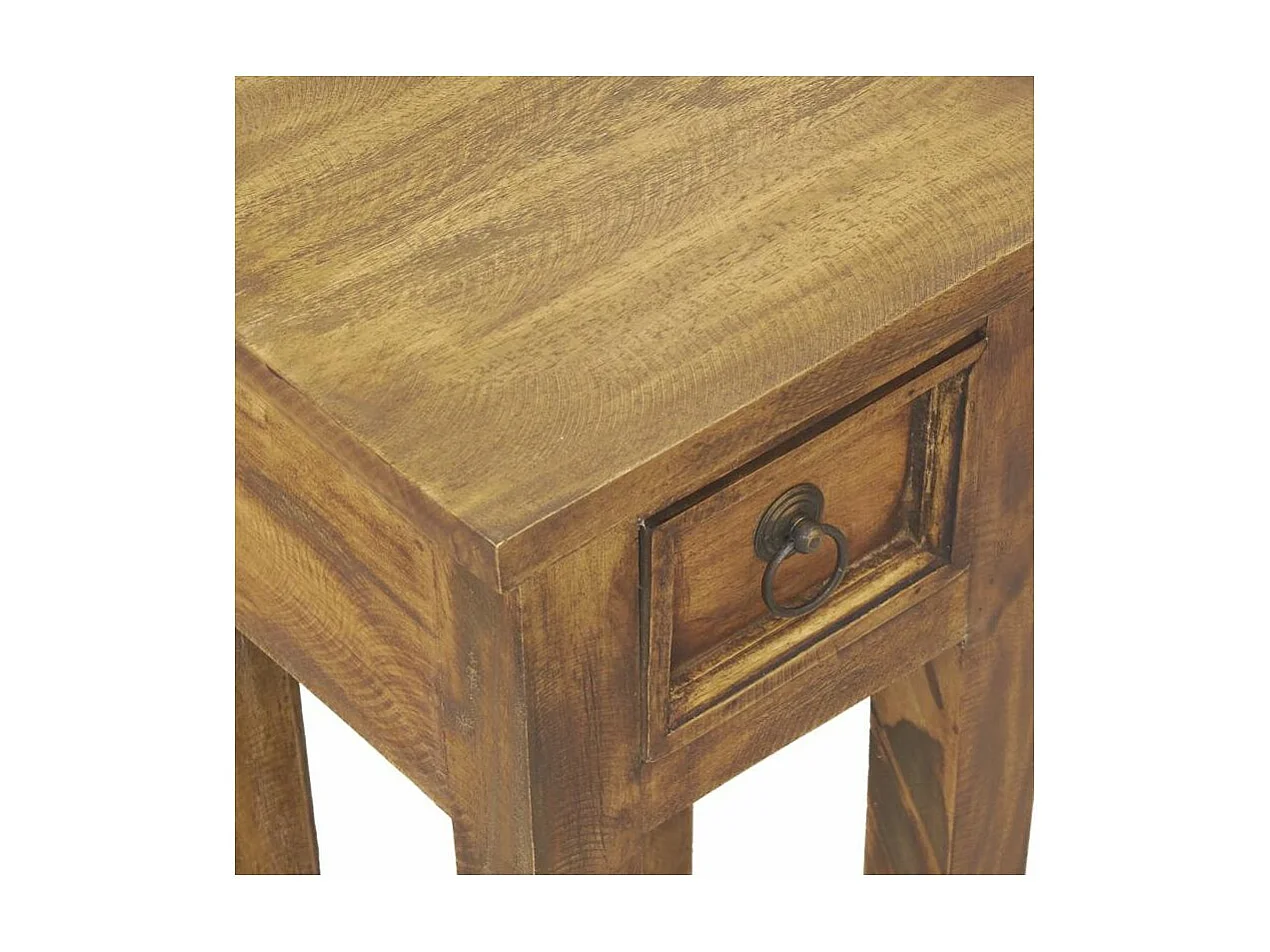 Petite table de nuit en acajou (Lot de 2)