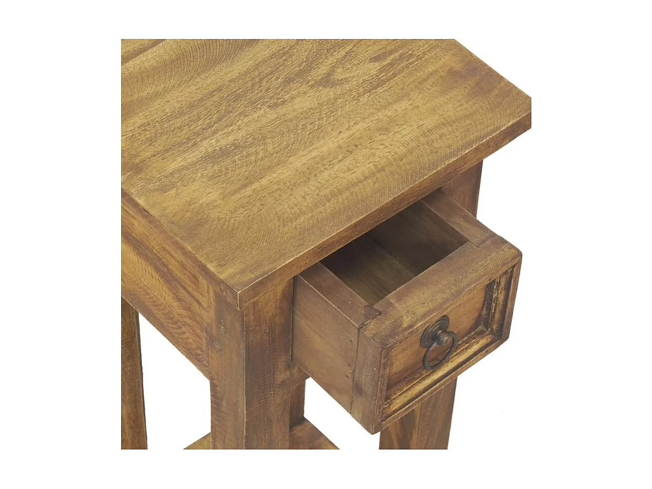 Petite table de nuit en acajou (Lot de 2)
