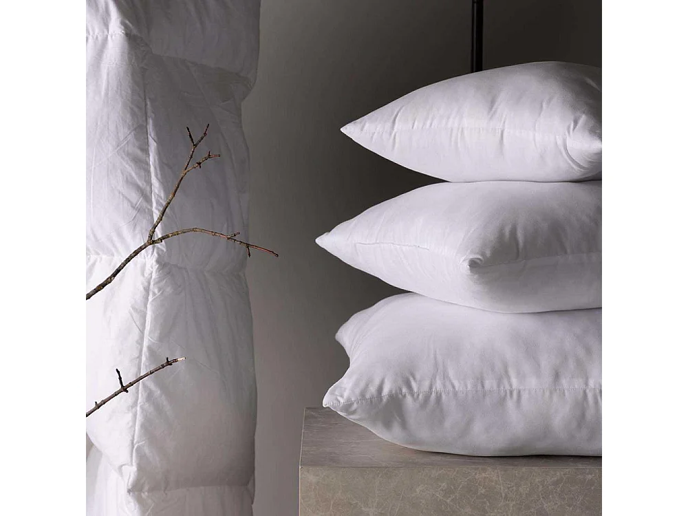 Ines Dekokissen ohne Bezug 40x40cm Weiß.