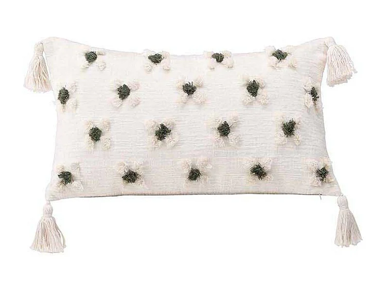 Millie kussensloop 30x50cm wit.