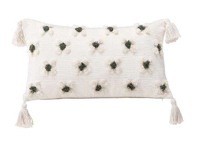 Millie kussensloop 30x50cm wit.