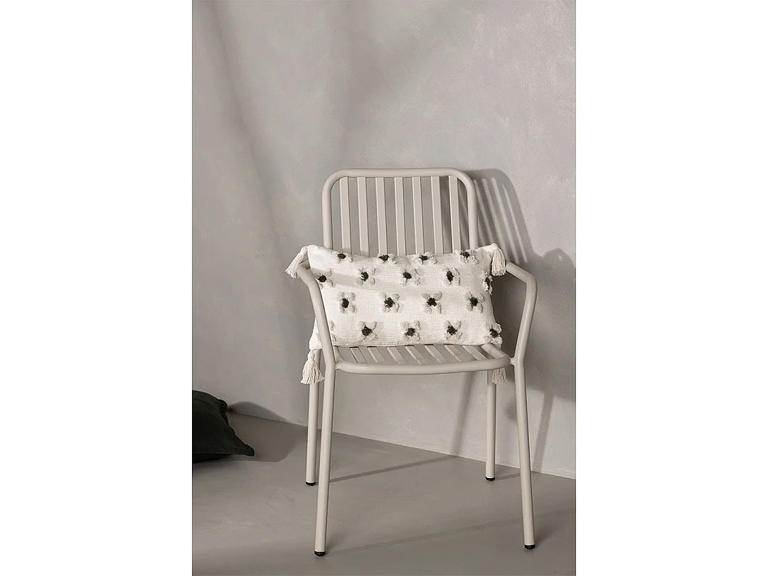 Fodera per cuscino Millie 30x50cm bianca.