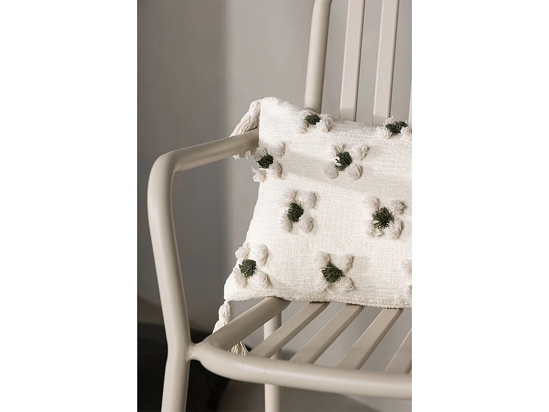 Fodera per cuscino Millie 30x50cm bianca.