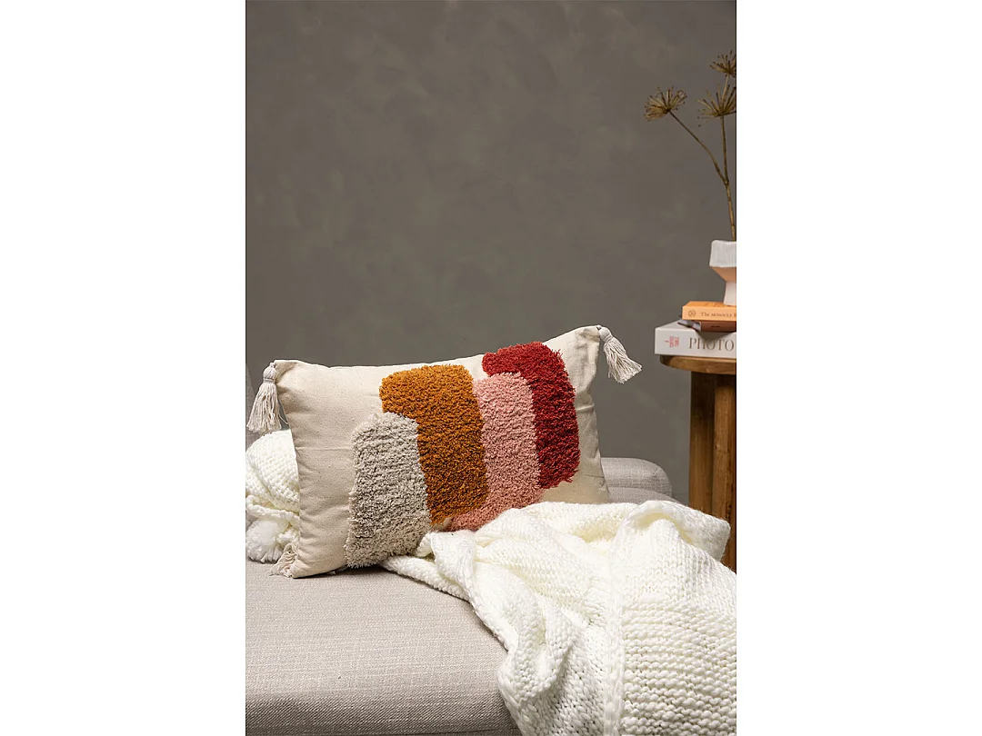 Housse de coussin en polycoton Joline 30x50 cm