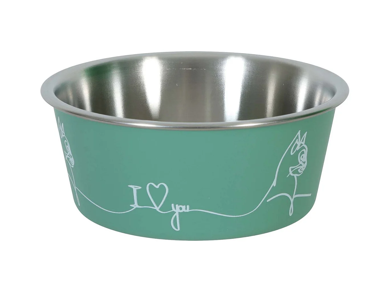 Ecuelle antidérapante pour chats Love cat