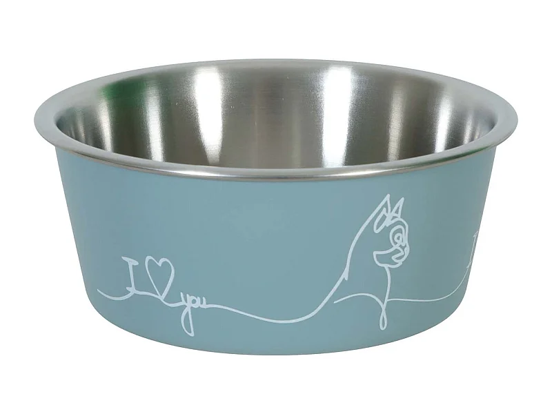 Ecuelle antidérapante pour chats Love cat