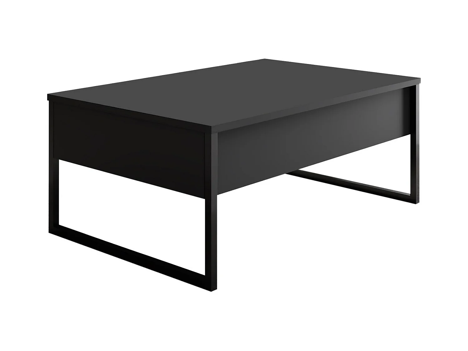 Mesa de café Kailua Z101, Dorado|Blanco, 40x60x90cm, Aglomerado laminado, Angular