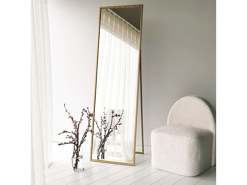 Miroir moderne Reflexus Verre trempé Bistre