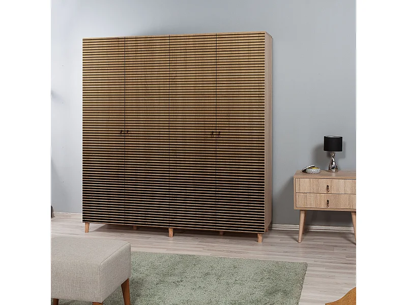 Armario İmaj-220 sonoma color roble 144x180x45 cm