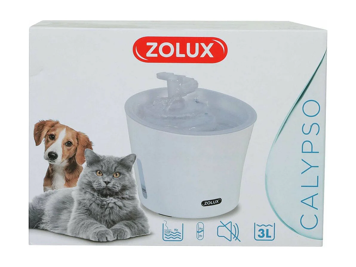 Fontaine à eau pour chiens et chats Calypso 3 litres