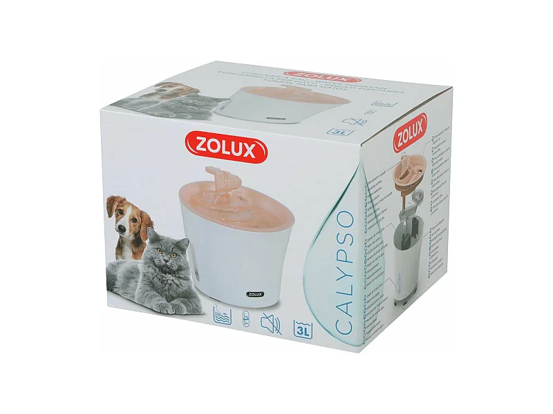 Fontaine à eau pour chiens et chats Calypso 3 litres