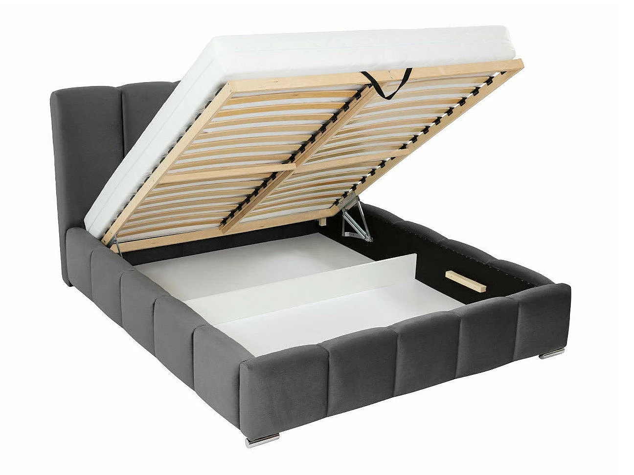 Cama TrendyNest Alceus I, Doble, Rosa, Tapiz, Somieres, 16x22x11cm