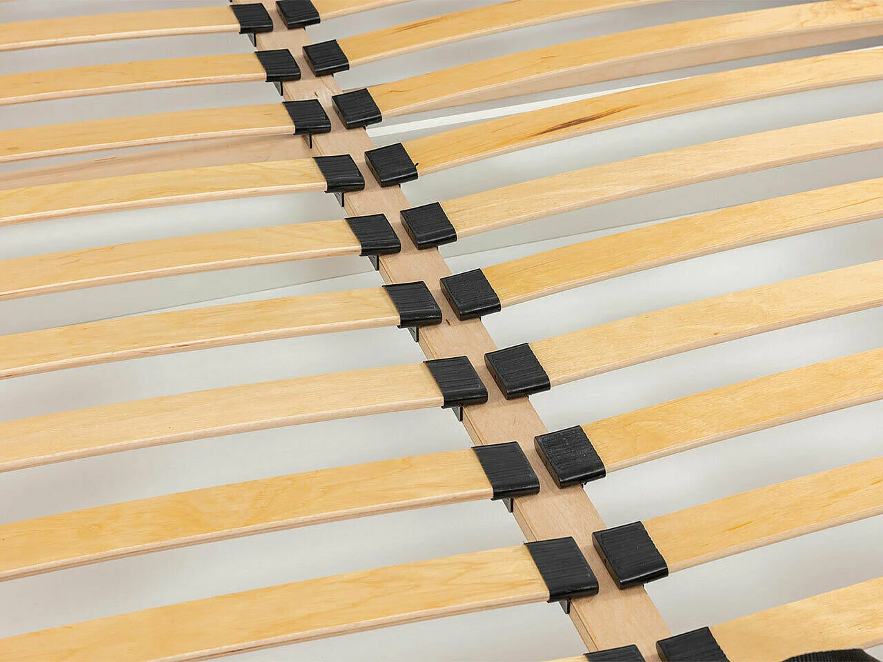 Cama TrendyNest 106, Casal, Cinzento, Tecido, Estrados de cama