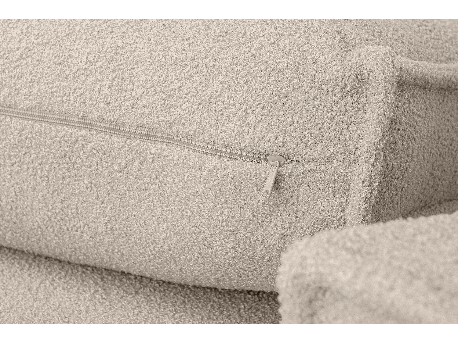 Ecksofa Big links/rechts - mit Schlaffunktion - Modern - elfenbein - NAPI II