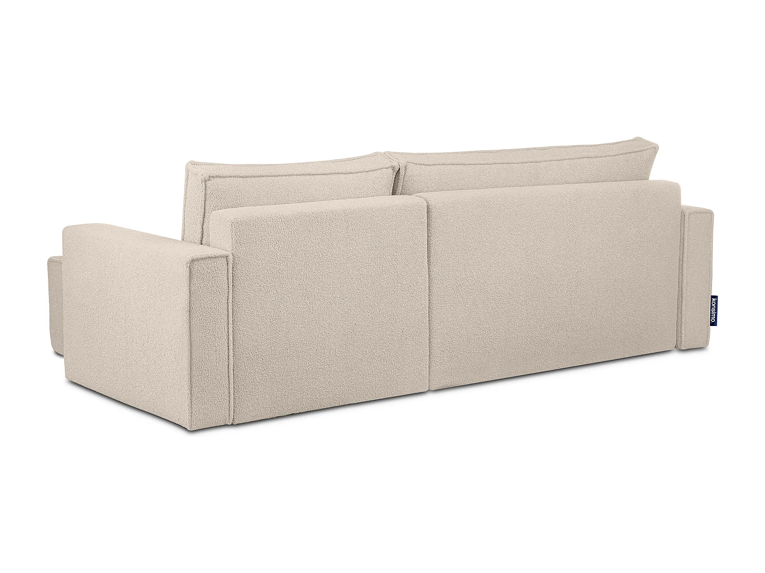 Ecksofa Big links/rechts - mit Schlaffunktion - Modern - elfenbein - NAPI II