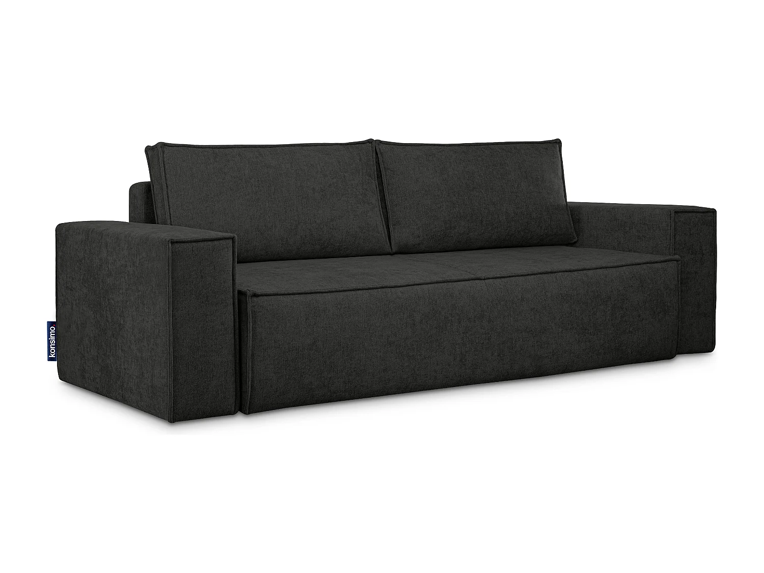 Sofa 3 Sitzer - mit Schlaffunktion - Modern - anthrazit - NAPI II