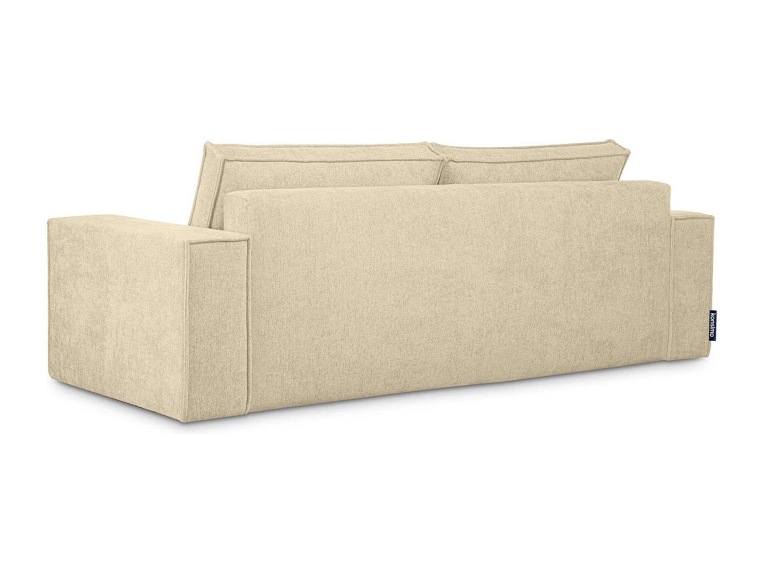 Sofa 3 Sitzer - mit Schlaffunktion - Modern - dunkelcreme - NAPI II