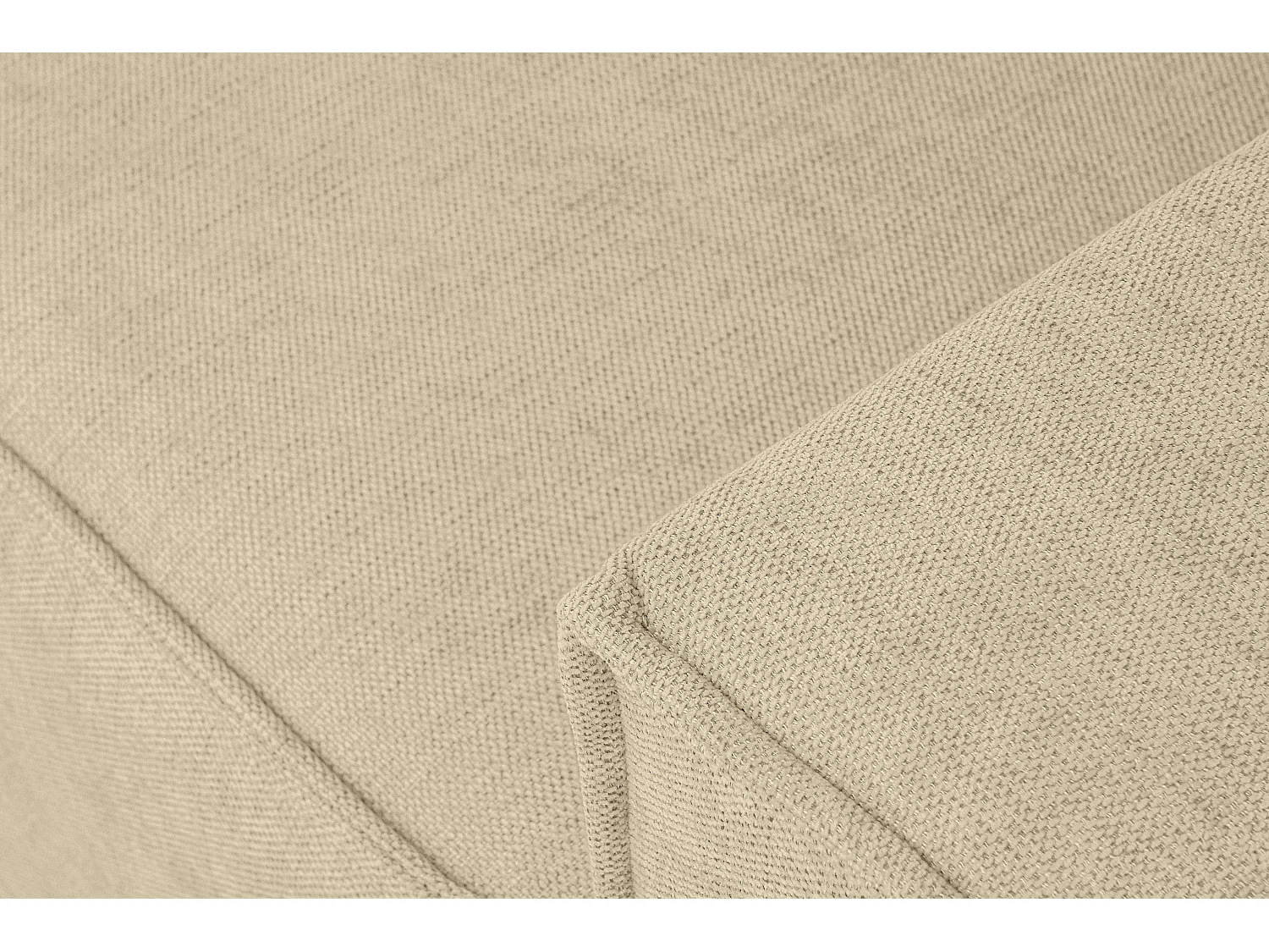 Sofa 3 Sitzer - mit Schlaffunktion - Modern - dunkelcreme - NAPI II