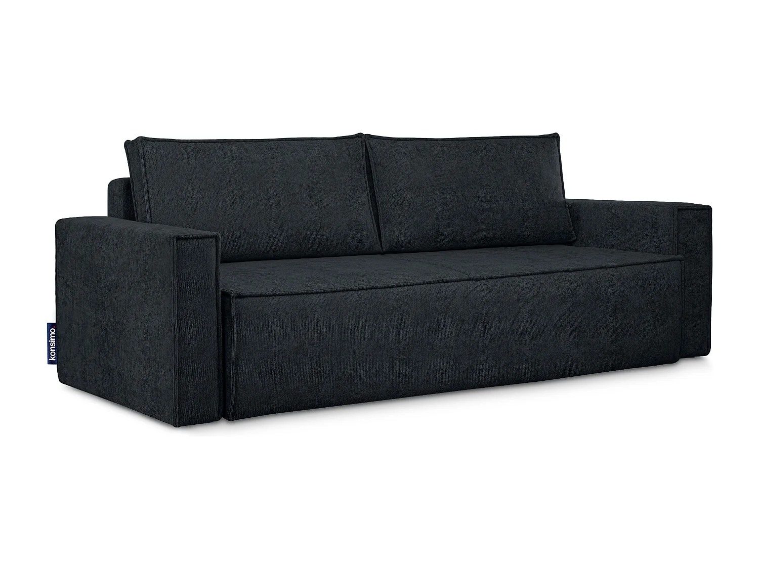 Sofa 3 Sitzer - mit Schlaffunktion - Modern - dunkelblau - NAPI II