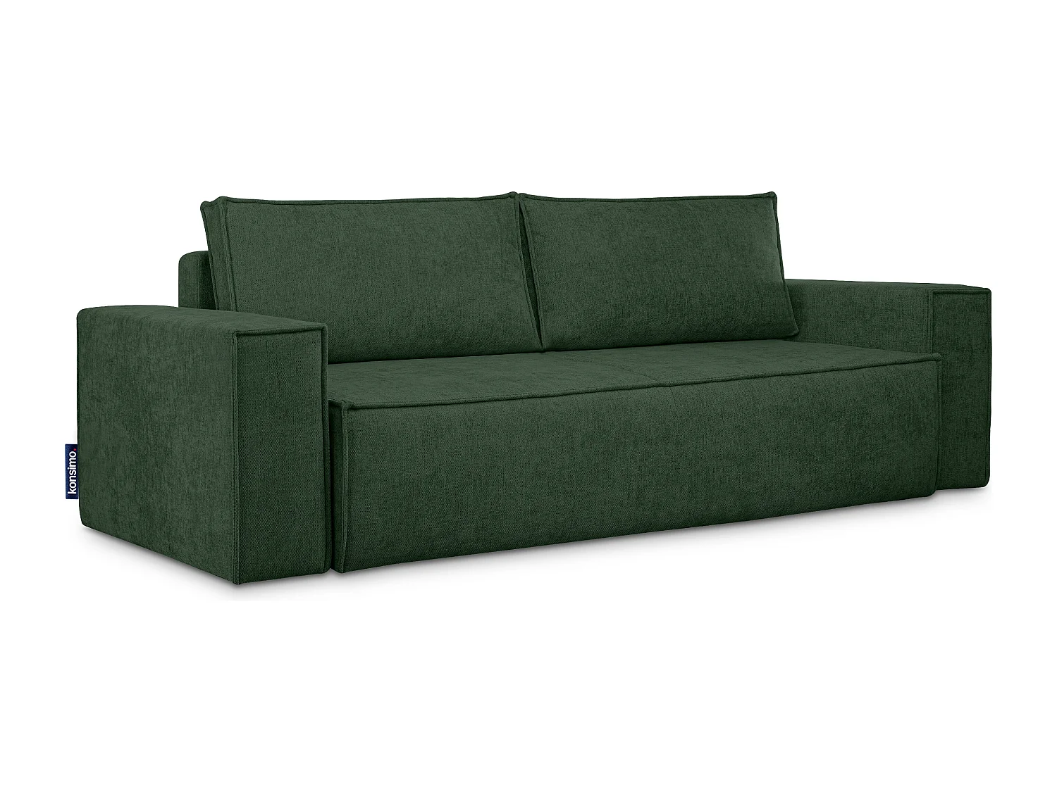 Sofa 3 Sitzer - mit Schlaffunktion - Modern - grün - NAPI II