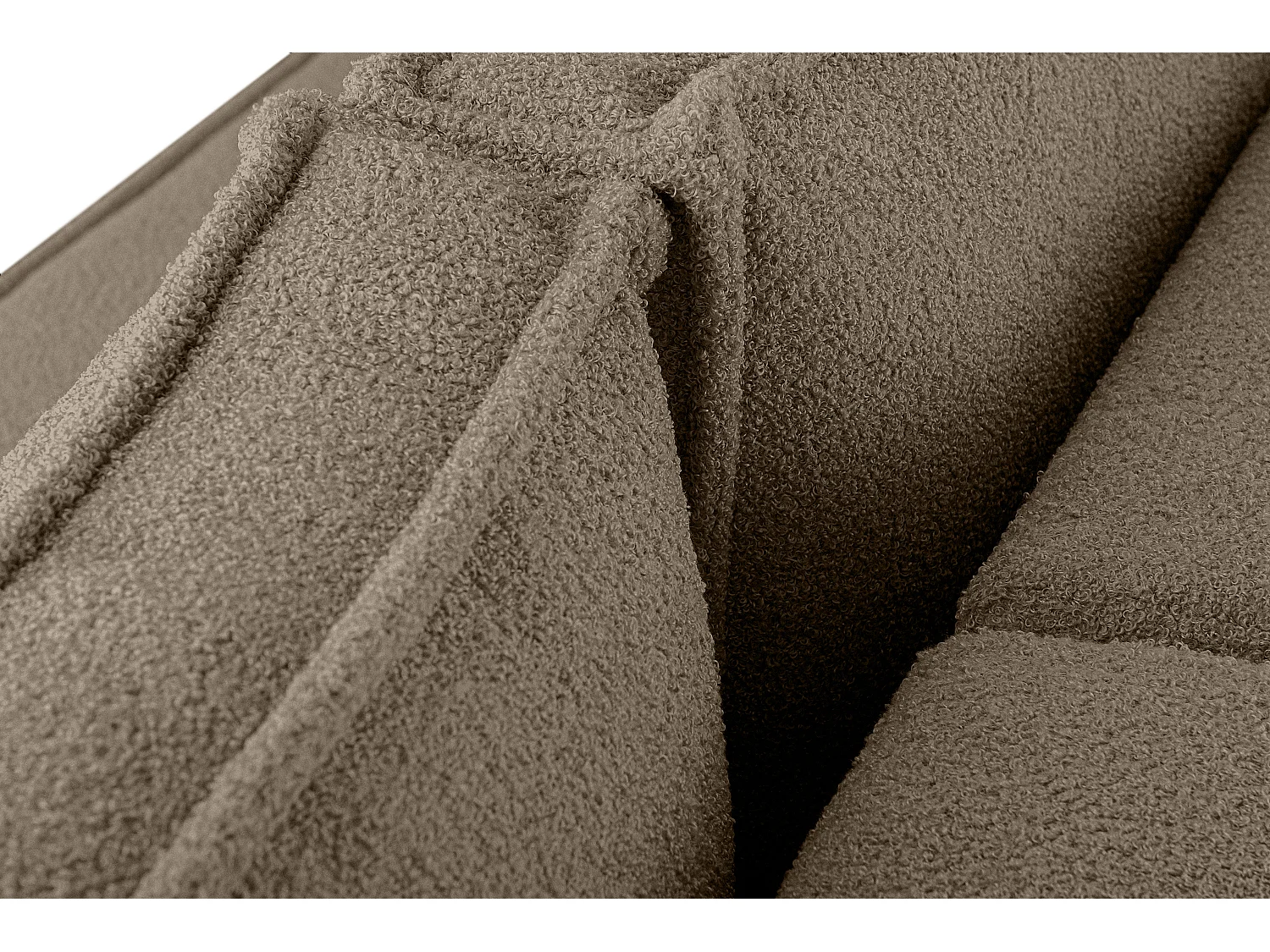 Sofa 3 Sitzer - mit Schlaffunktion - Modern - graubeige - NAPI II