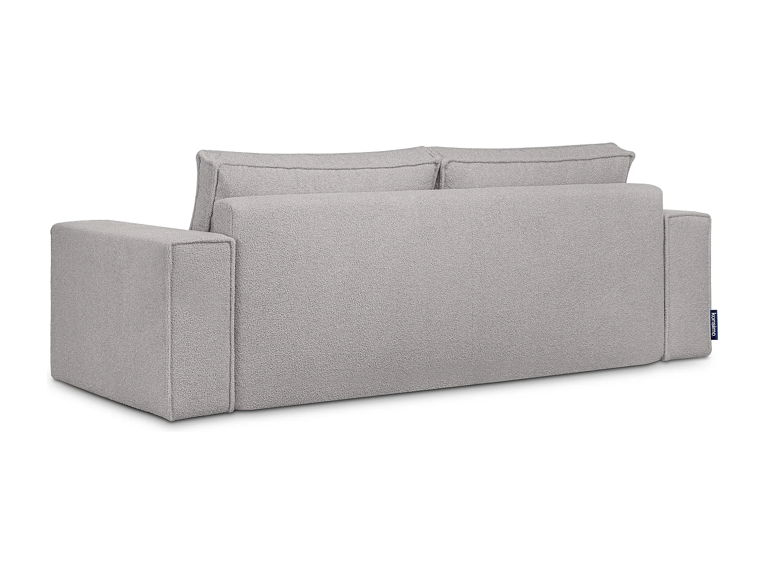 Sofa 3 Sitzer - mit Schlaffunktion - Modern - aschgrau - NAPI II