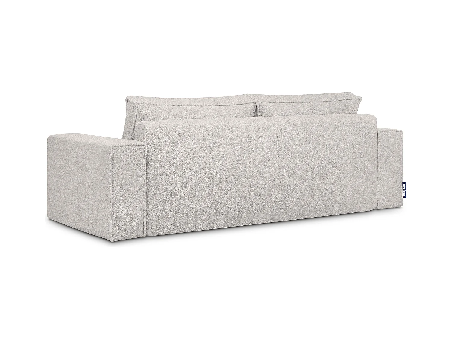 Sofa 3 Sitzer - mit Schlaffunktion - Modern - weiß - NAPI II