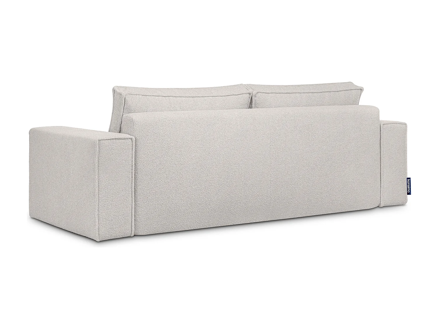 Sofa 3 Sitzer - mit Schlaffunktion - Modern - weiß - NAPI II