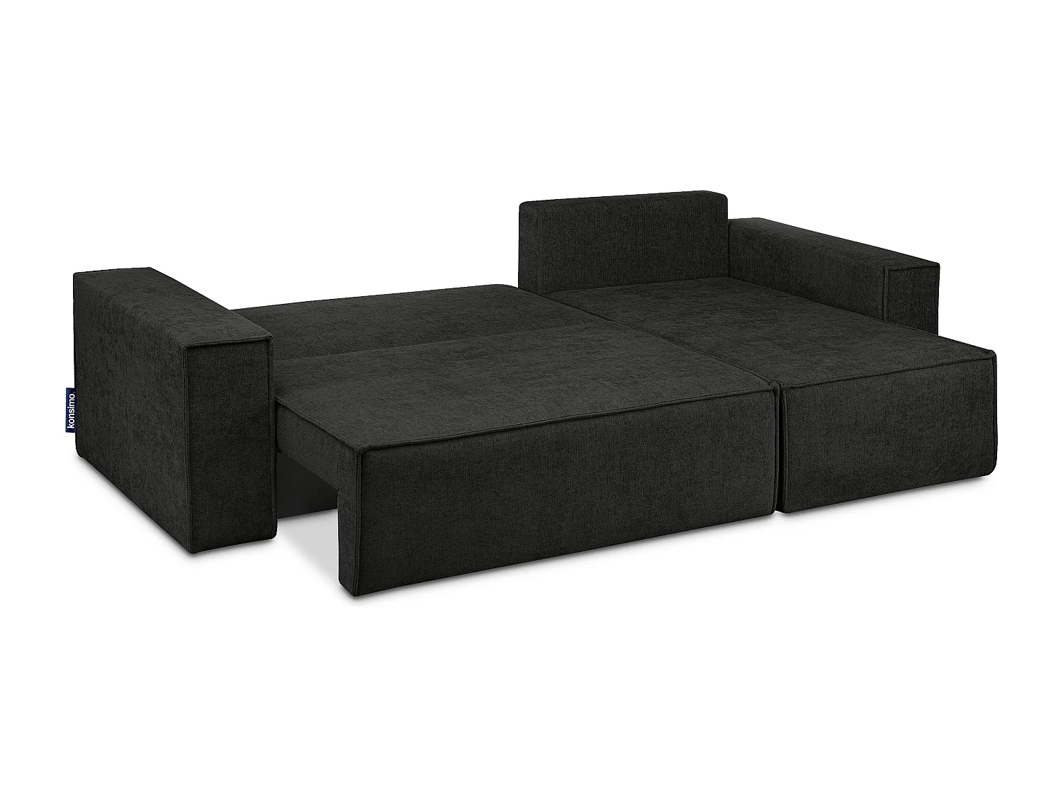 Ecksofa Big links/rechts - mit Schlaffunktion - Anthrazit - NAPI II