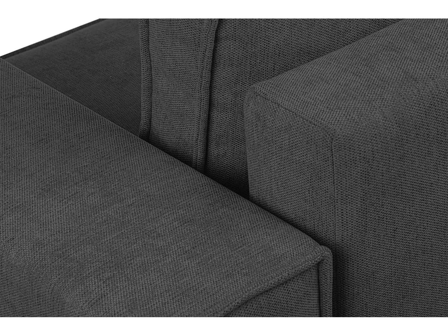 Sofa 3 Sitzer - mit Schlaffunktion - Modern - silber - NAPI II