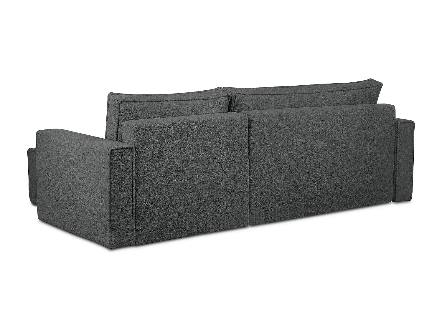Ecksofa Big links/rechts - mit Schlaffunktion - Modern - graphit - NAPI II