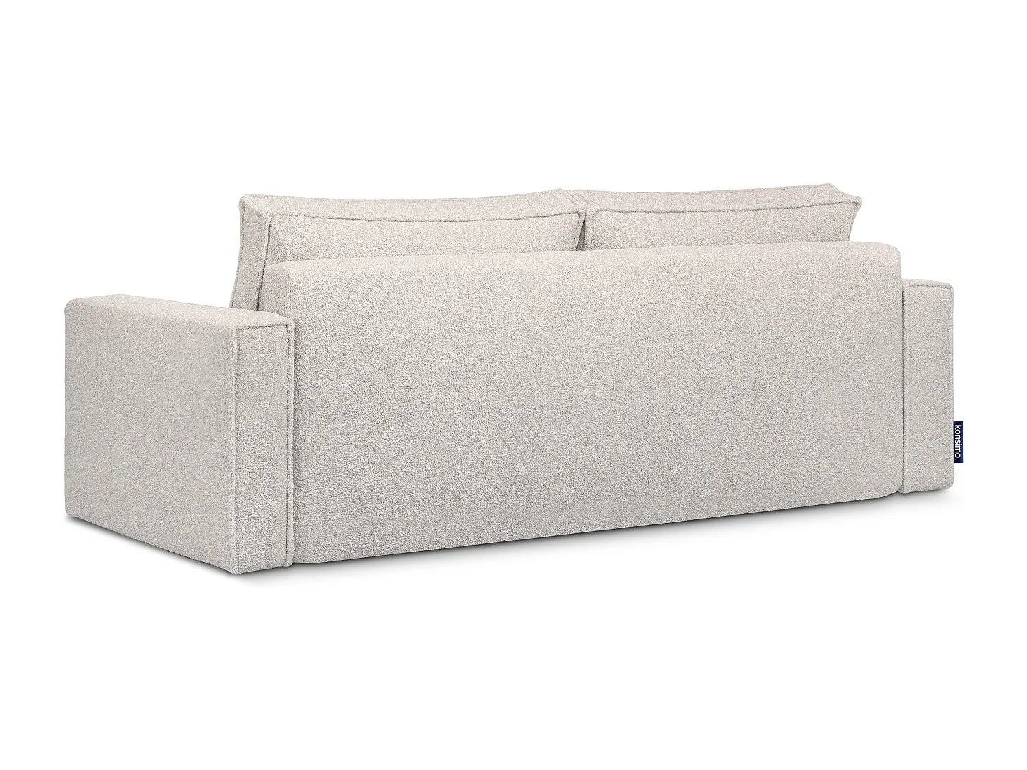 Sofa 3 Sitzer - mit Schlaffunktion - Modern - weiß - NAPI II