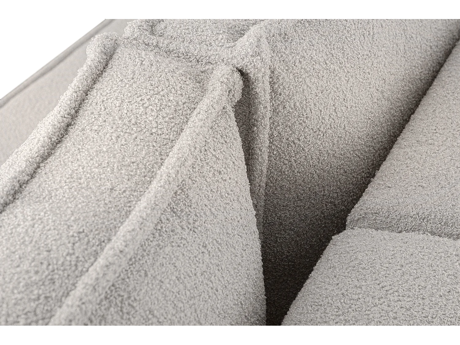 Sofa 3 Sitzer - mit Schlaffunktion - Modern - weiß - NAPI II