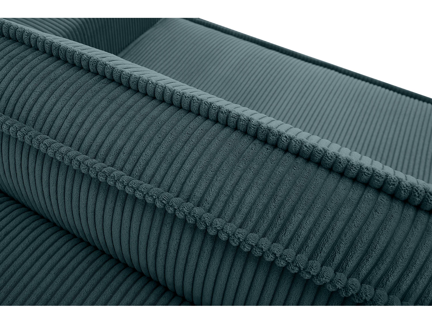 Schlafsofa in Pet Friendly Cord-Stoff - blau - NAPI