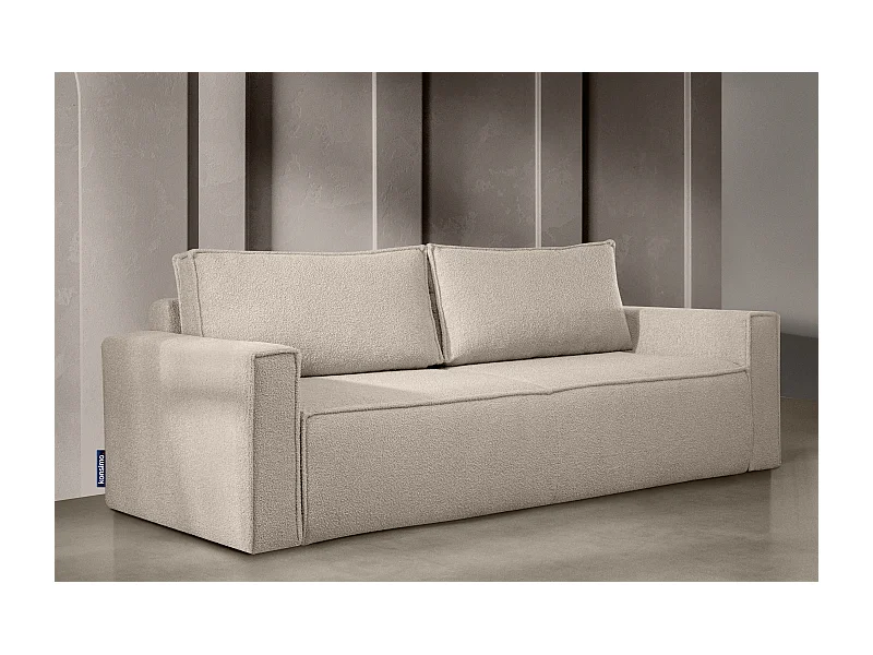 Sofa 3 Sitzer - mit Schlaffunktion - Modern - elfenbein - NAPI II