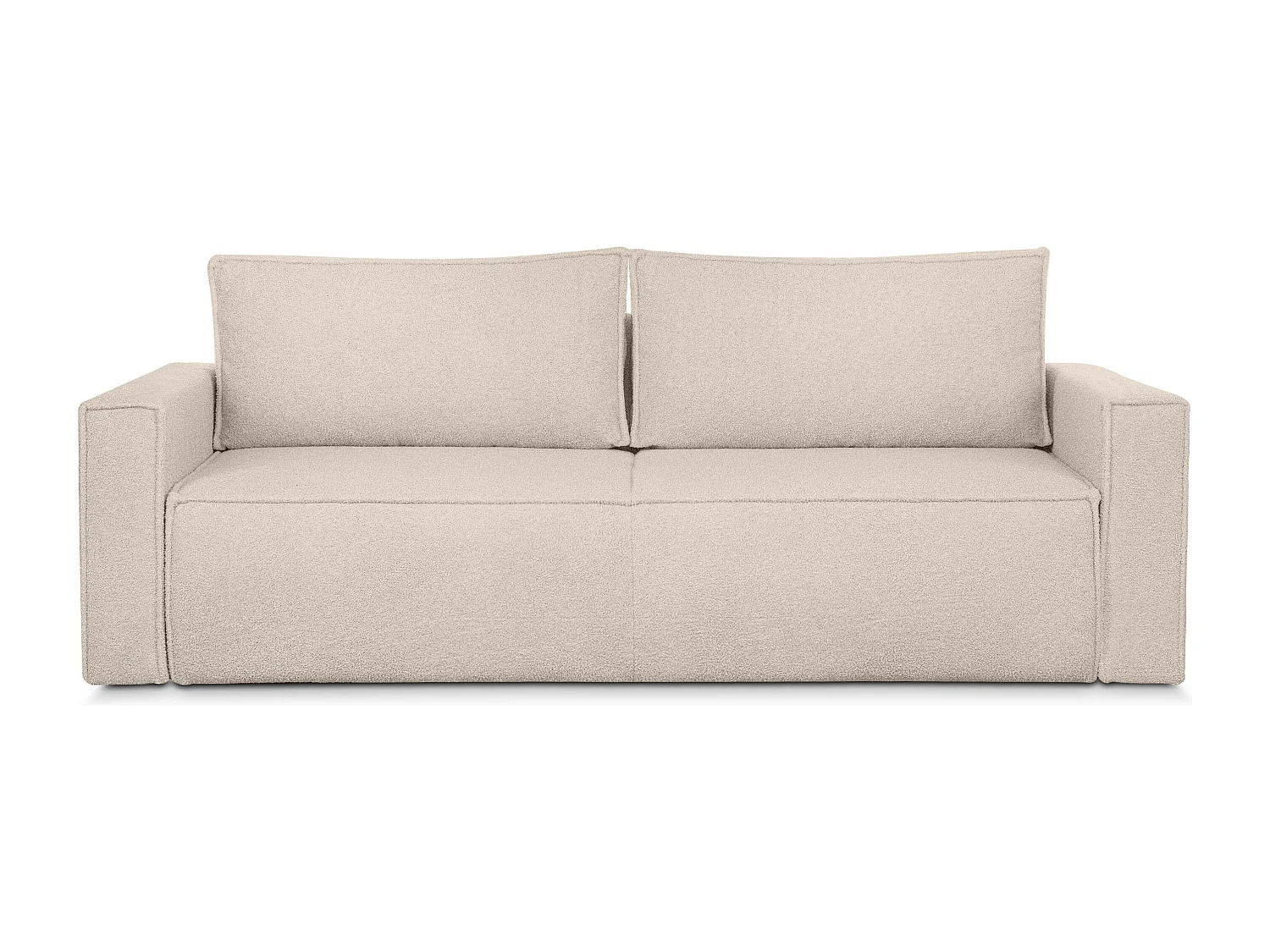 Sofa 3 Sitzer - mit Schlaffunktion - Modern - elfenbein - NAPI II