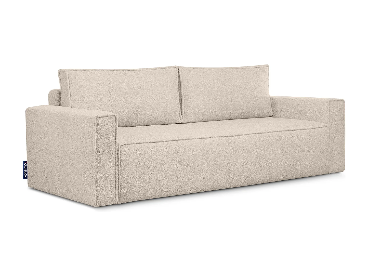 Sofa 3 Sitzer - mit Schlaffunktion - Modern - elfenbein - NAPI II