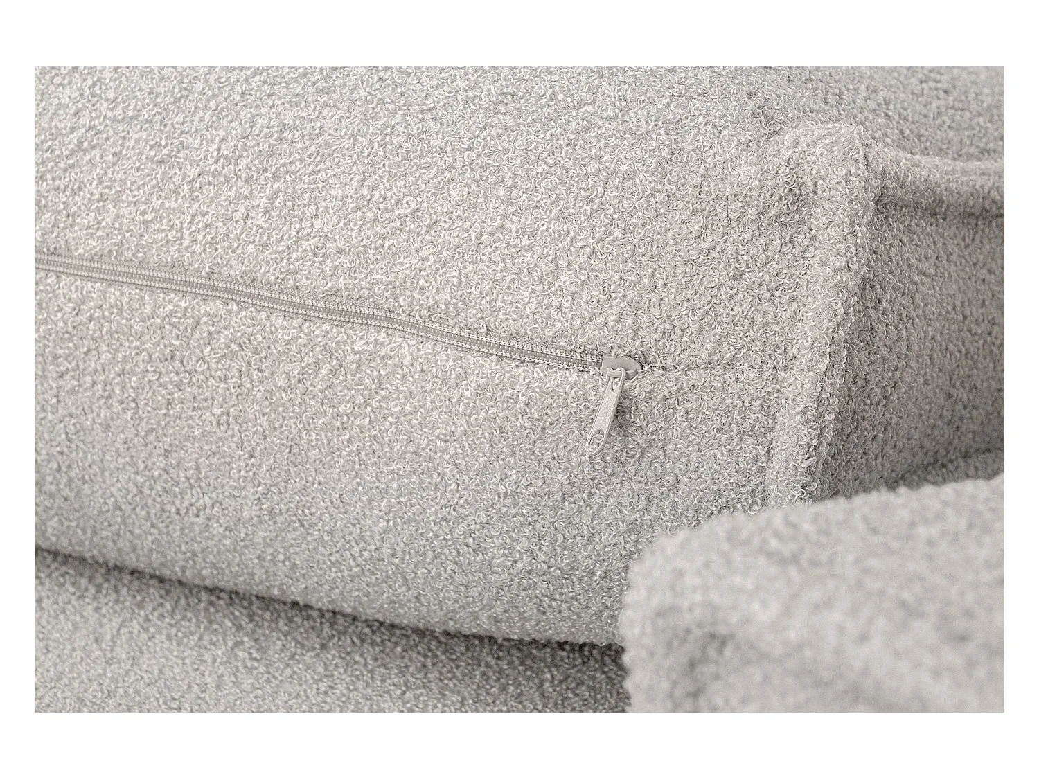 Ecksofa Big links/rechts - mit Schlaffunktion - Modern - weiß - NAPI II