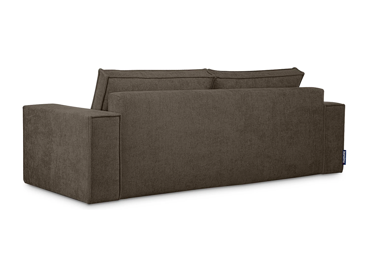 Sofa 3 Sitzer - mit Schlaffunktion - Modern - kühles Braun - NAPI II