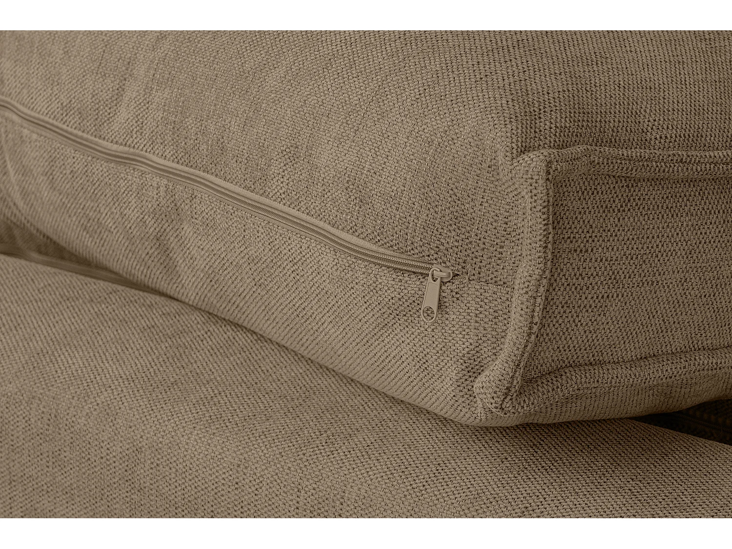 Sofa 3 Sitzer - mit Schlaffunktion - Modern - hellbraun - NAPI II