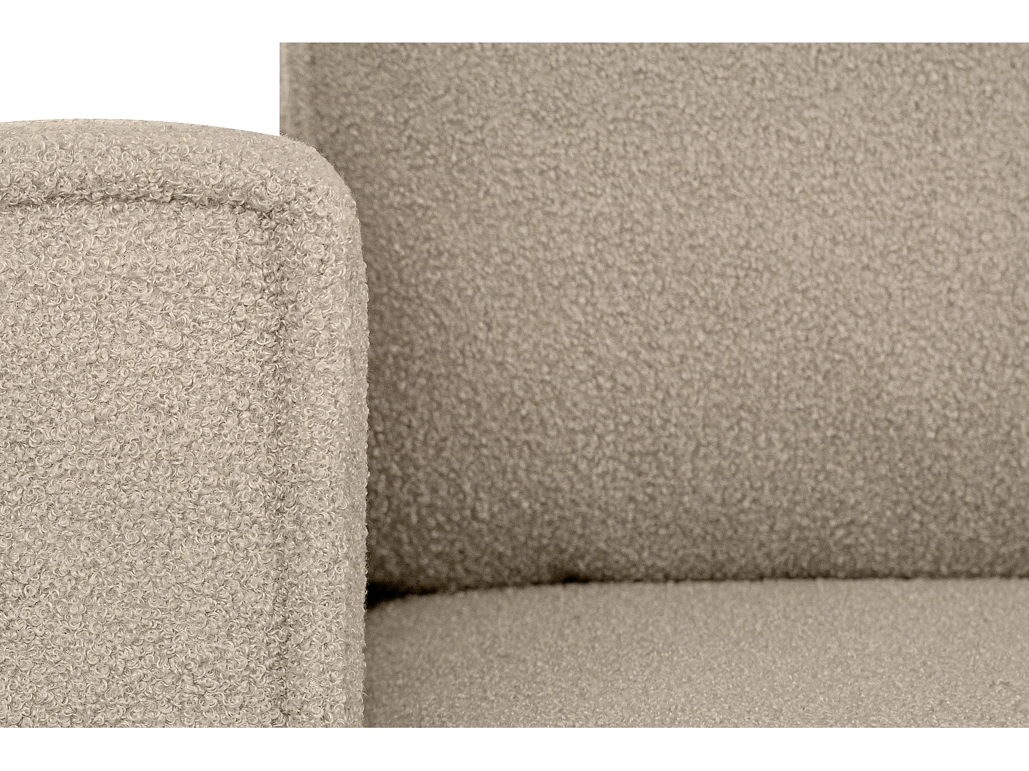 Sofa 3 Sitzer - mit Schlaffunktion - Modern - hellbeige - NAPI II