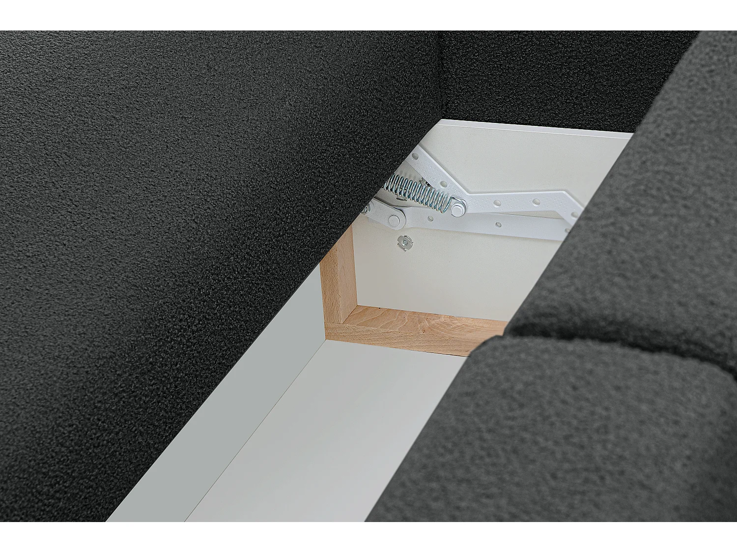 Sofa 3 Sitzer - mit Schlaffunktion - Modern - graphit - NAPI II