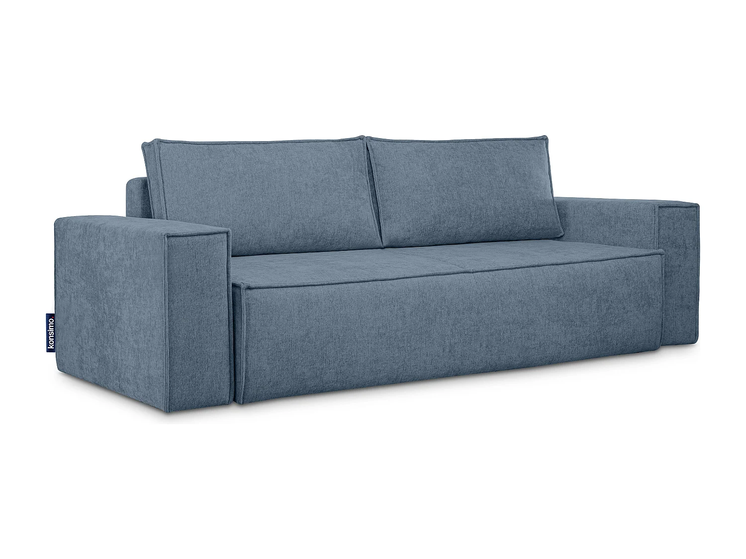 Sofa 3 Sitzer - mit Schlaffunktion - Modern - hellblau - NAPI II