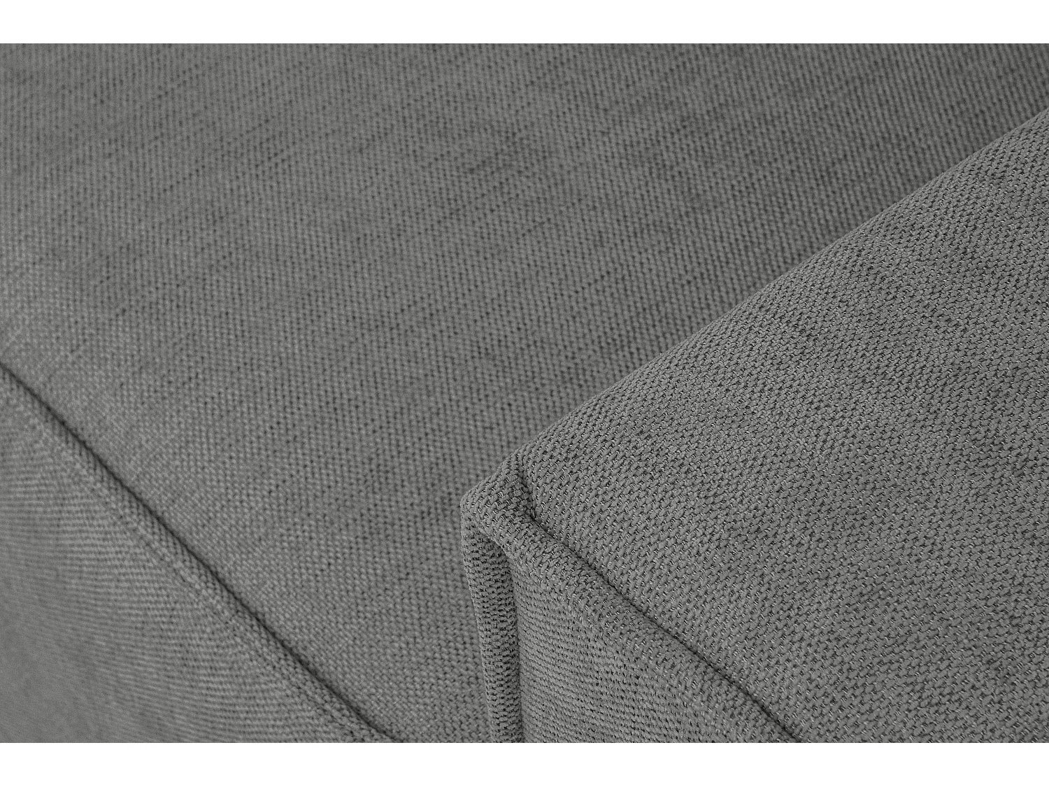 Ecksofa Big links/rechts - mit Schlaffunktion - grau - NAPI II