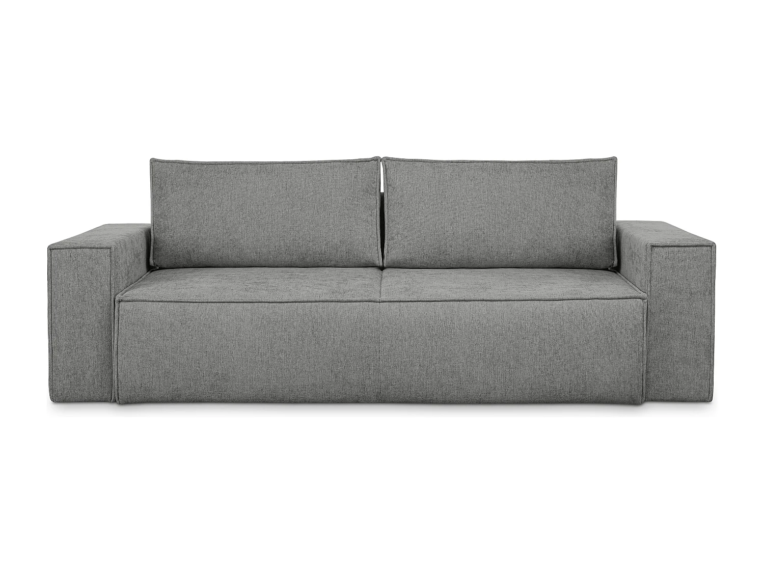 Sofa 3 Sitzer - mit Schlaffunktion - Modern - grau - NAPI II