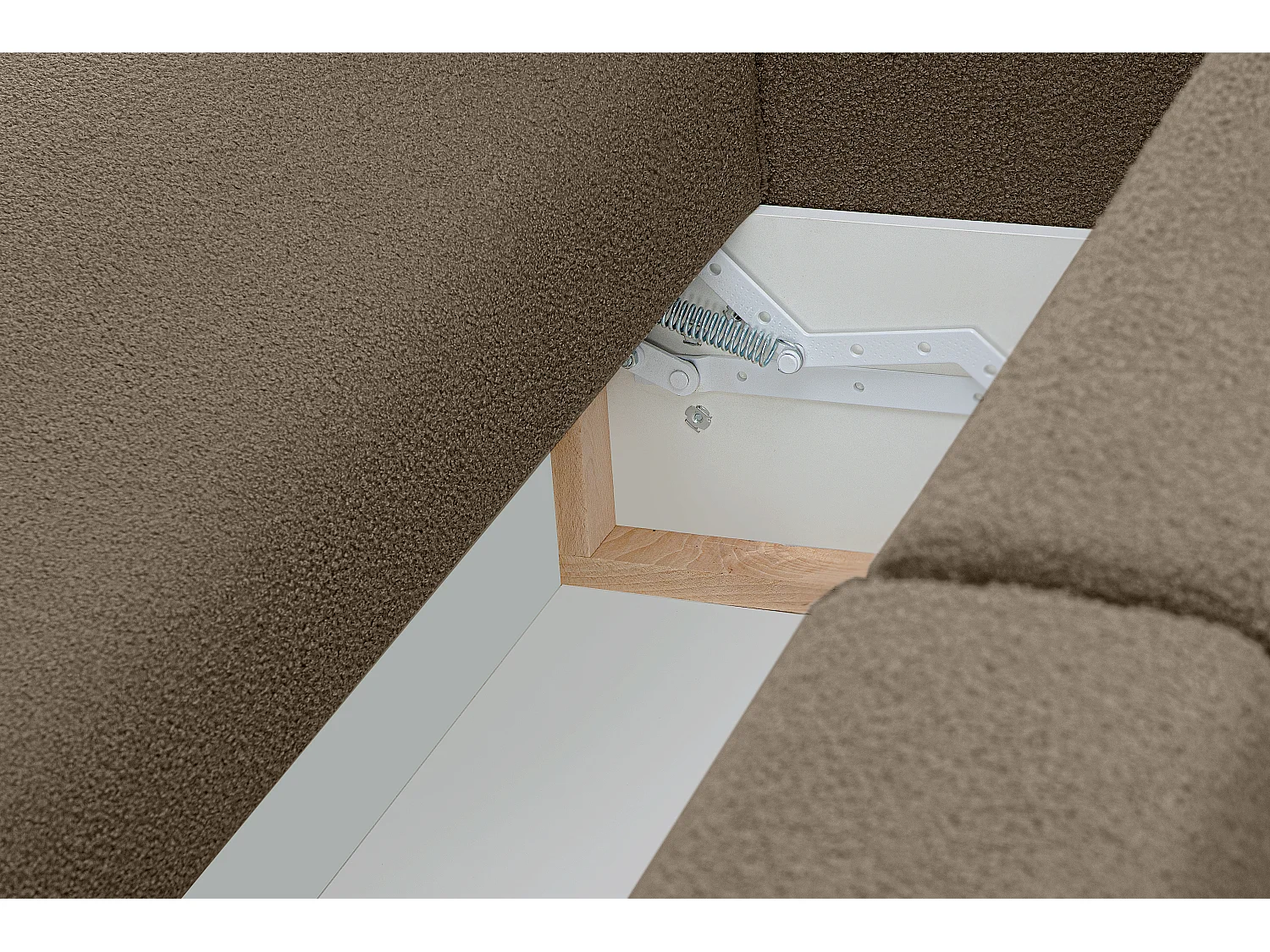 Sofa 3 Sitzer - mit Schlaffunktion - Modern - graubeige - NAPI II