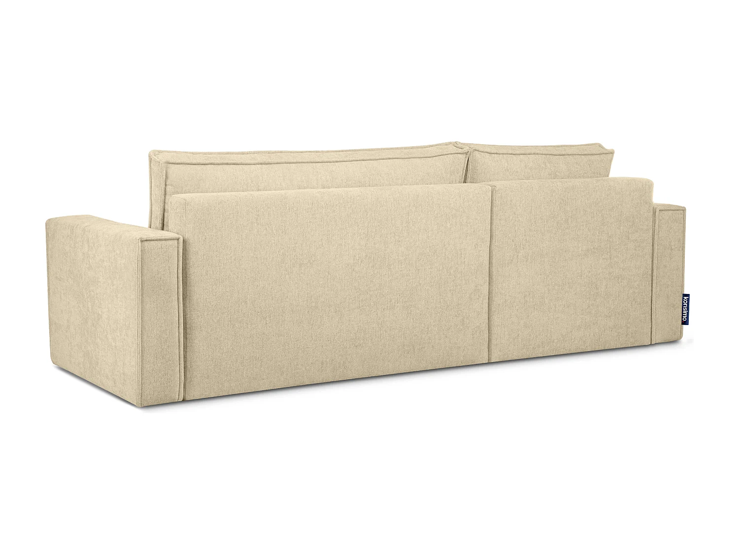 Universal Ecksofa links oder rechts - mit Schlaffunktion - Modern - dunkelcreme - NAPI II