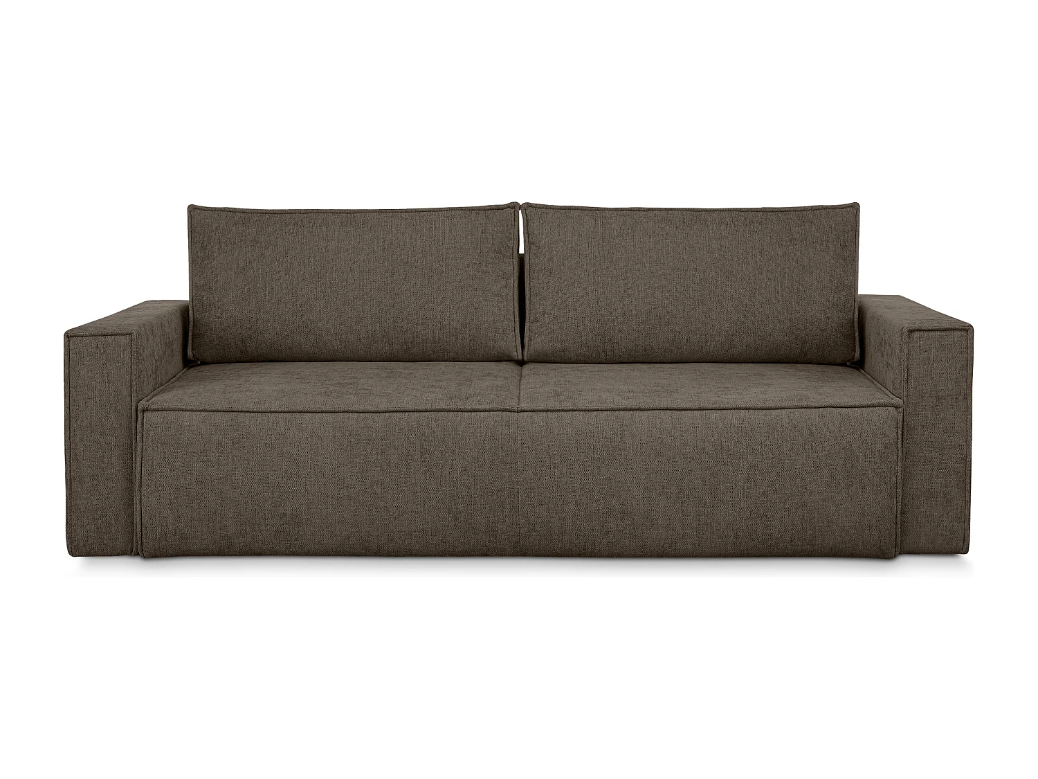Sofa 3 Sitzer - mit Schlaffunktion - Modern - braun - NAPI II