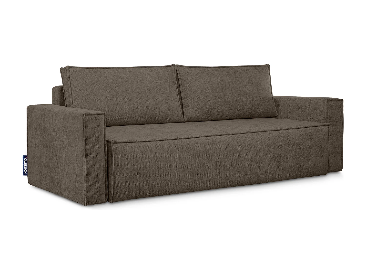 Sofa 3 Sitzer - mit Schlaffunktion - Modern - braun - NAPI II